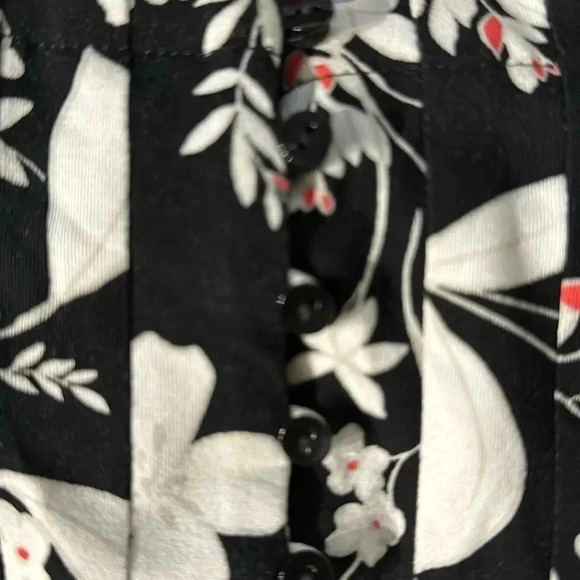 J. Jill Women’s Floral Feminine Dress Comfy Office Travel Size Medium - Picture 4 of 4